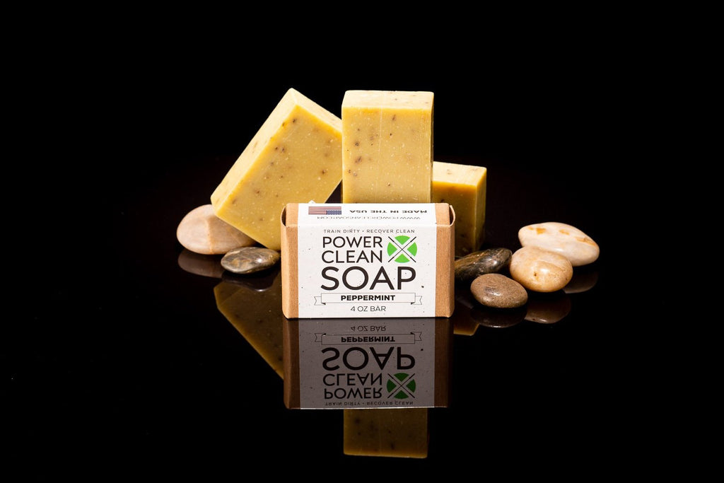 The ANSC Solid Soap Bar - Peppermint & Pumice - Survive Your Festival
